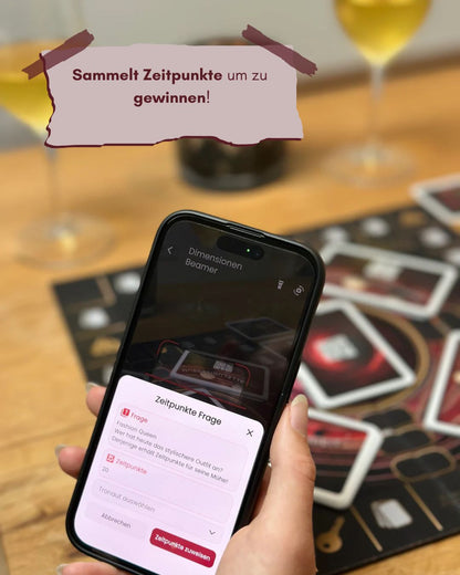 TronoTales, Couplechallenge mit App, close up