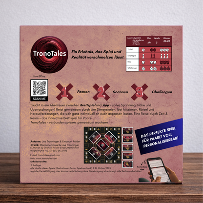 TronoTales Geschenk für Partner, Produkthinterseite