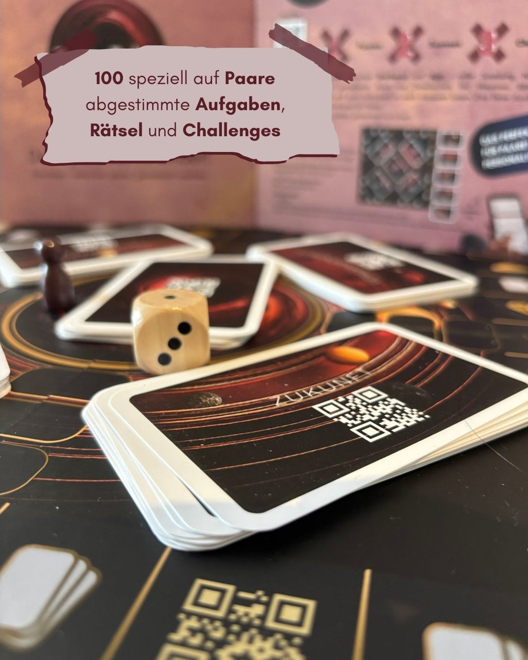 TronoTales, Spielkarten mit 100 Challenges